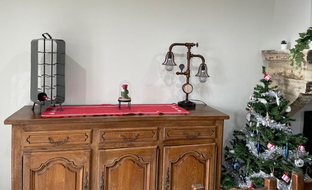 Chez La Rose Luxueuse Cottage Avec Jacuzzi Rouvres-la-Chetive Bagian luar foto